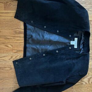 Evan Davies Vintage  short suede jacket with lining